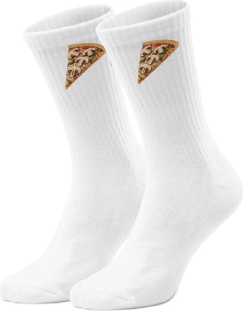 epicsocks Pizza Passion Funghi Pizza Socken in 37-41 im Paar