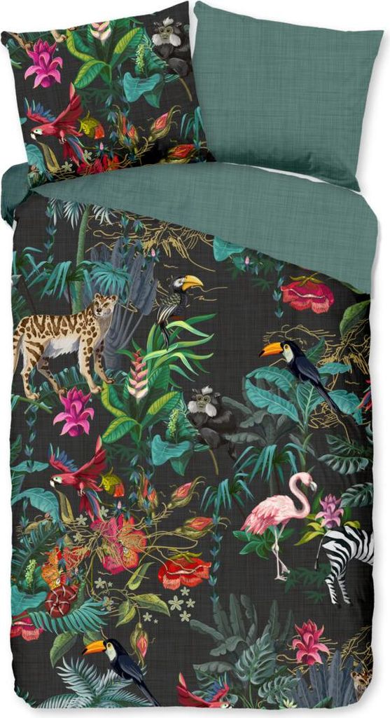 Good Morning Bettwäsche-Set FUNKY 140x200/220 cm Mehrfarbig Produktbild 