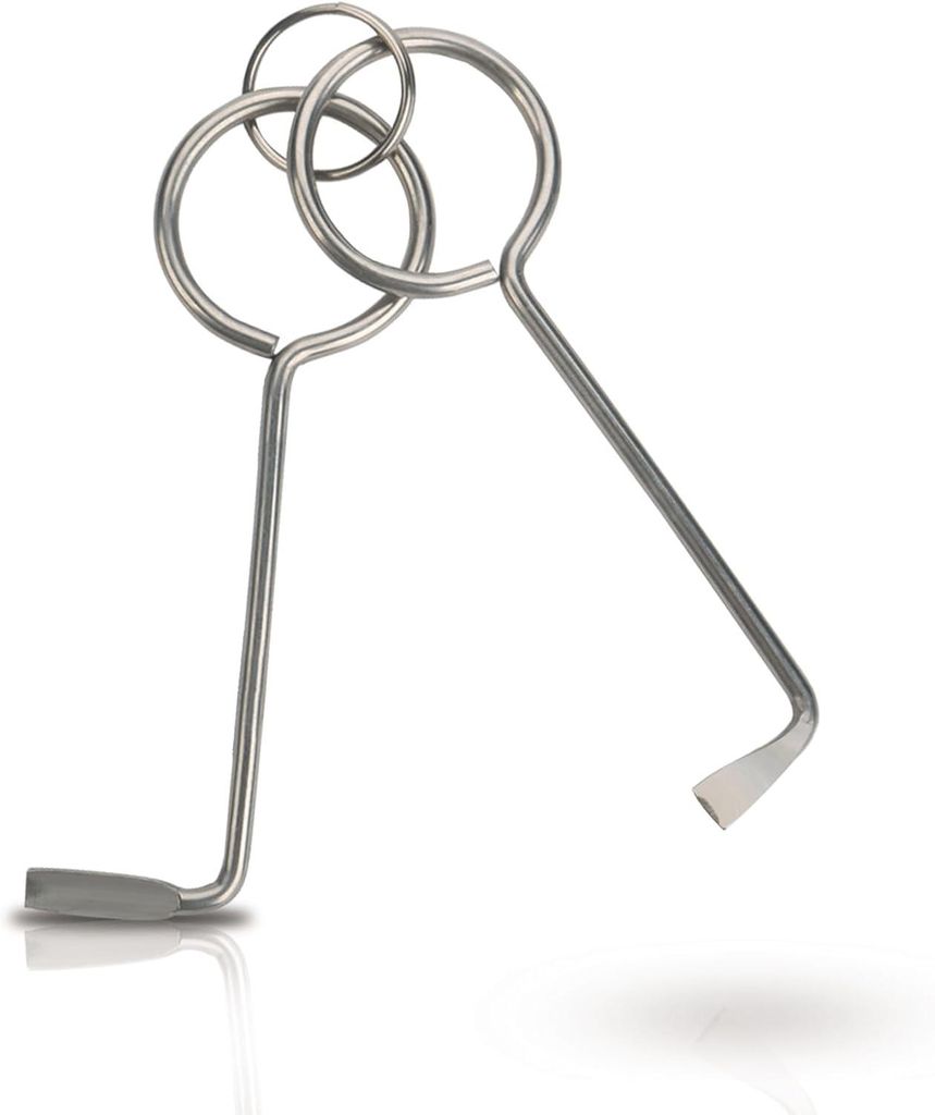 2 Stück Buntbartschlüssel Universal Set,Buntbartschlüssel Produktbild 