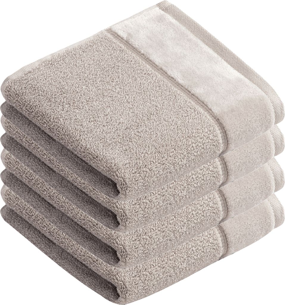 4er Pack Gästetuch Pure von der Marke Vossen 40 x 60 cm