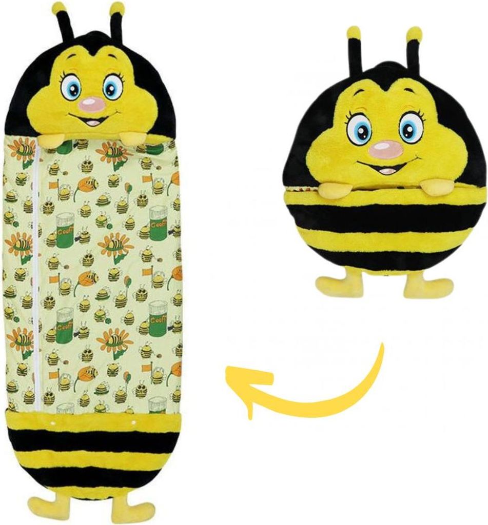 Kinderschlafsack, Kissen und Kuscheltier 3 in 1 - BEE Produktbild 