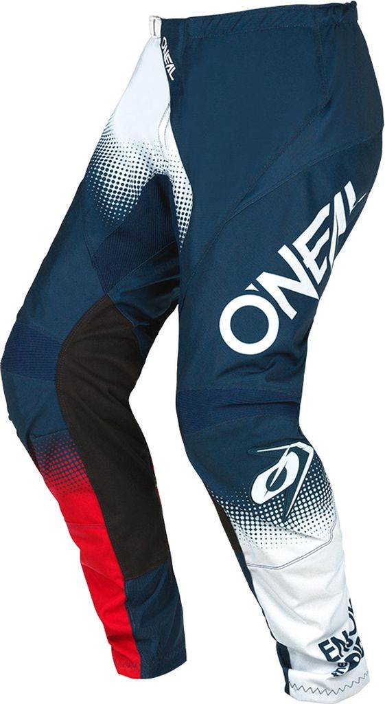Oneal Element Racewear V.22 Motocross Hose, blau/weiß/rot, 28