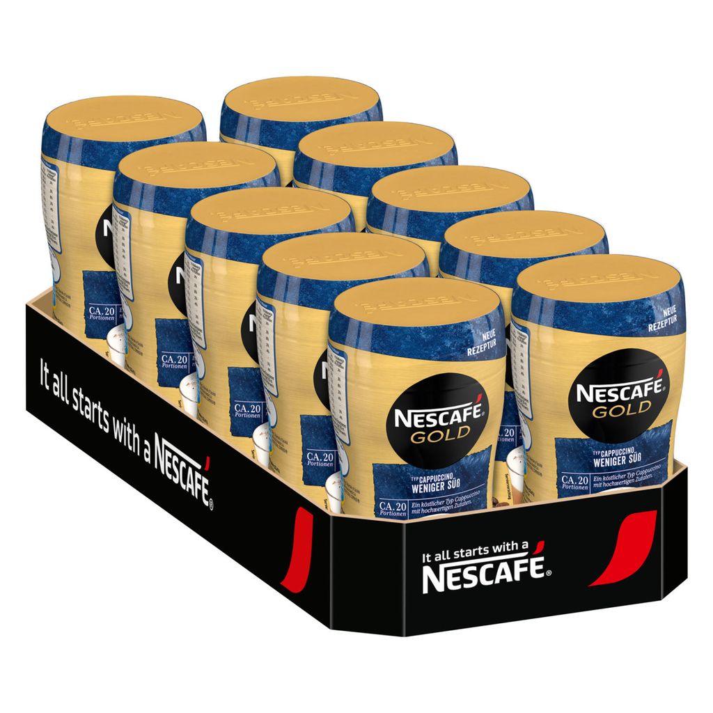 Nescafé Gold  Typ Cappuccino weniger süß | 250g Dose Produktbild 8