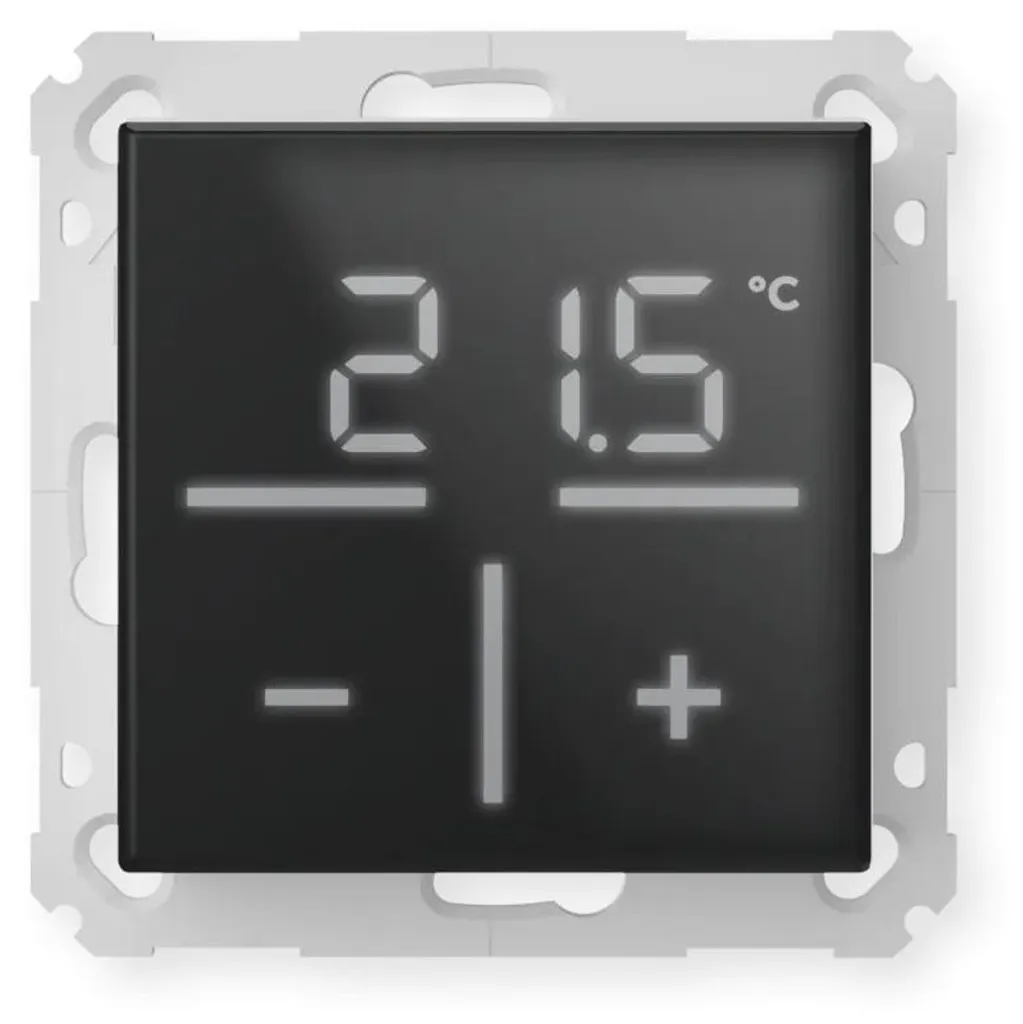 Thermostat Homematic CO2 avec écran verre et capteur d'humidité avancé