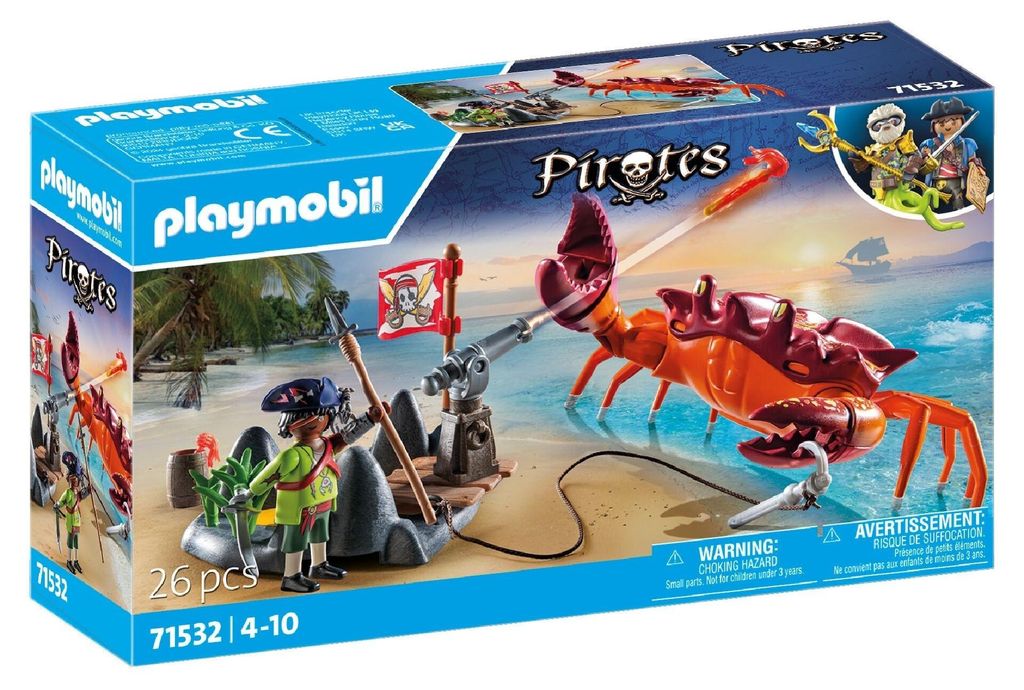 PLAYMOBIL 71532 Pirate and Giant Crab. The Pirates. 26 Productafbeelding 