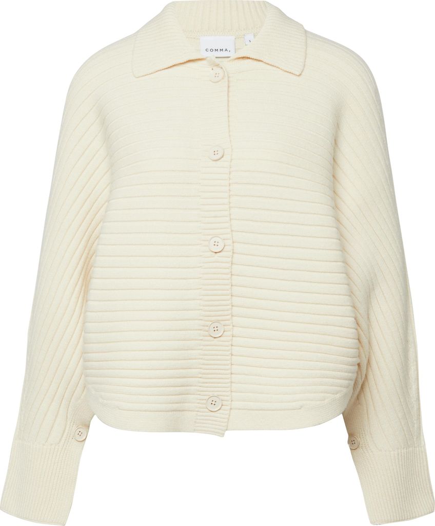 Comma Strickjacke WHITE S