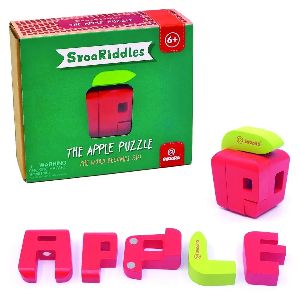 Jeu de réflexion bois Puzzle logique 3D Mar Svoora - Design géométrique