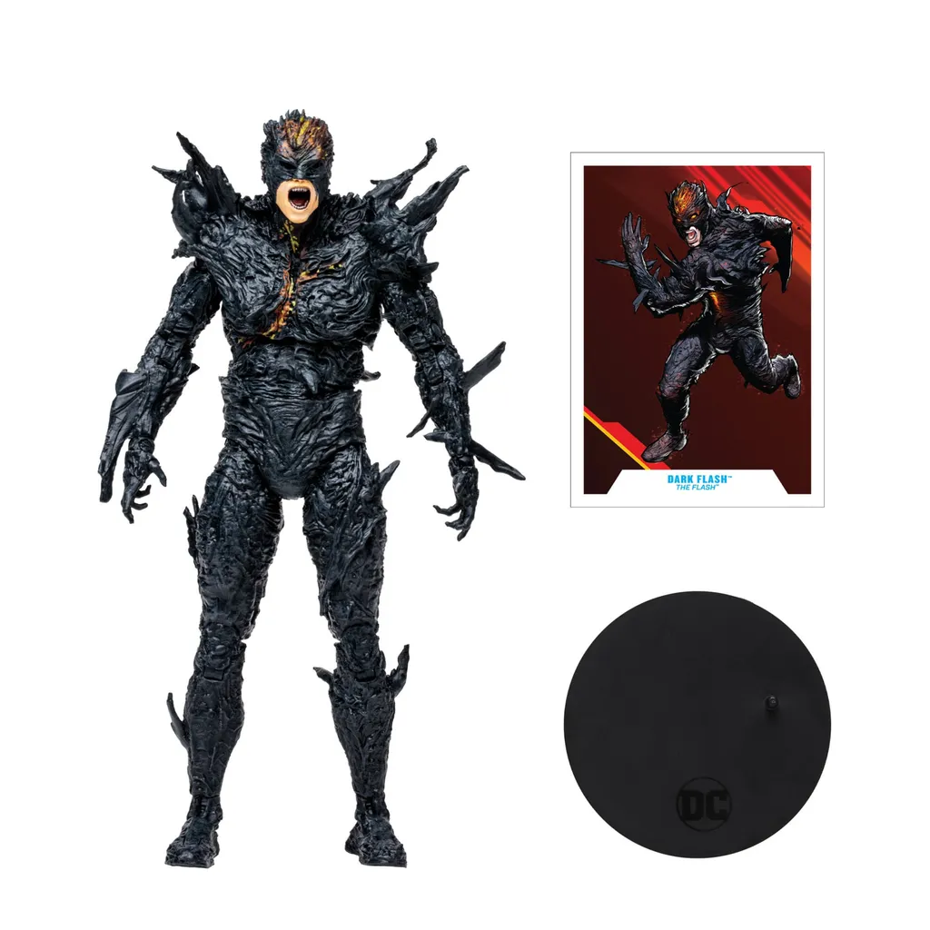 Figurine Articulée Dark Flash 18 cm - Jouet de Collection DC Comics - 3