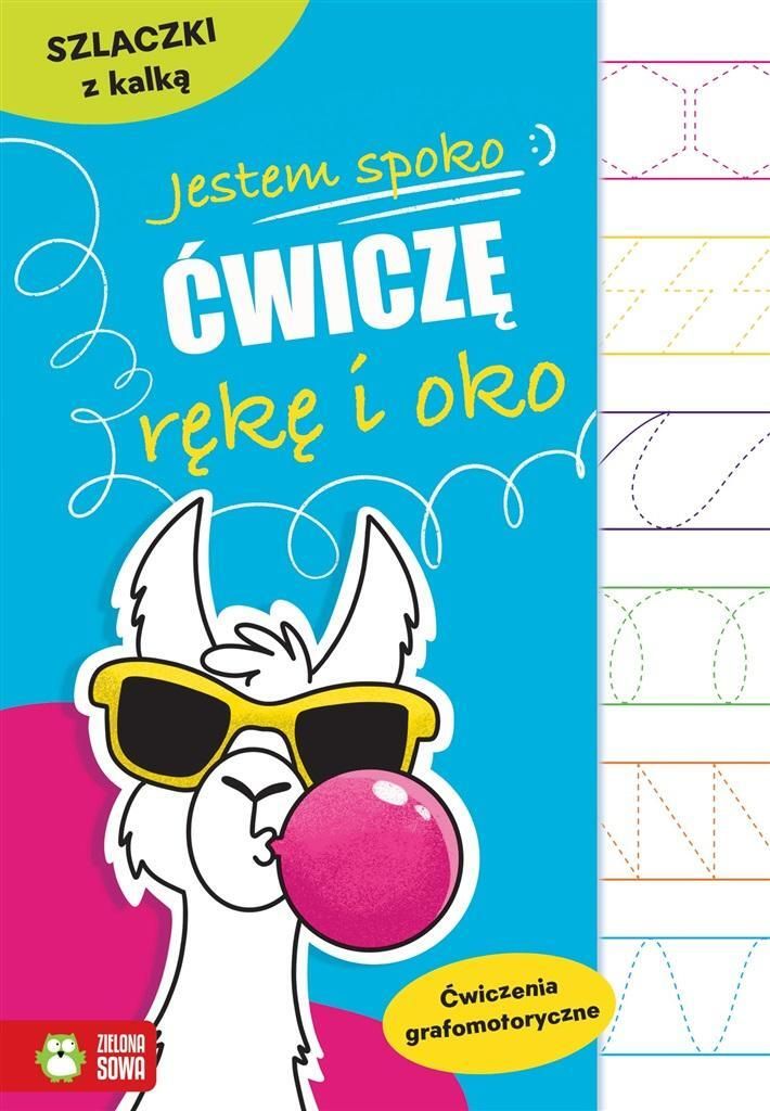 Folien mit Kalkül Ich bin cool Æwiczê ręka i oko Opracowanie zbiorowe (Buch auf Polnisch)