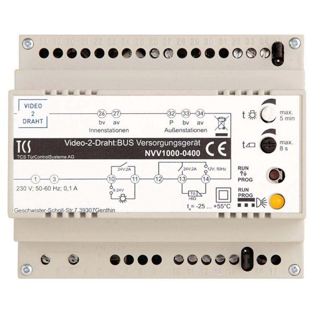 TCS Tür Control Versorgungs-/Steuergerät NVV1000-0400
