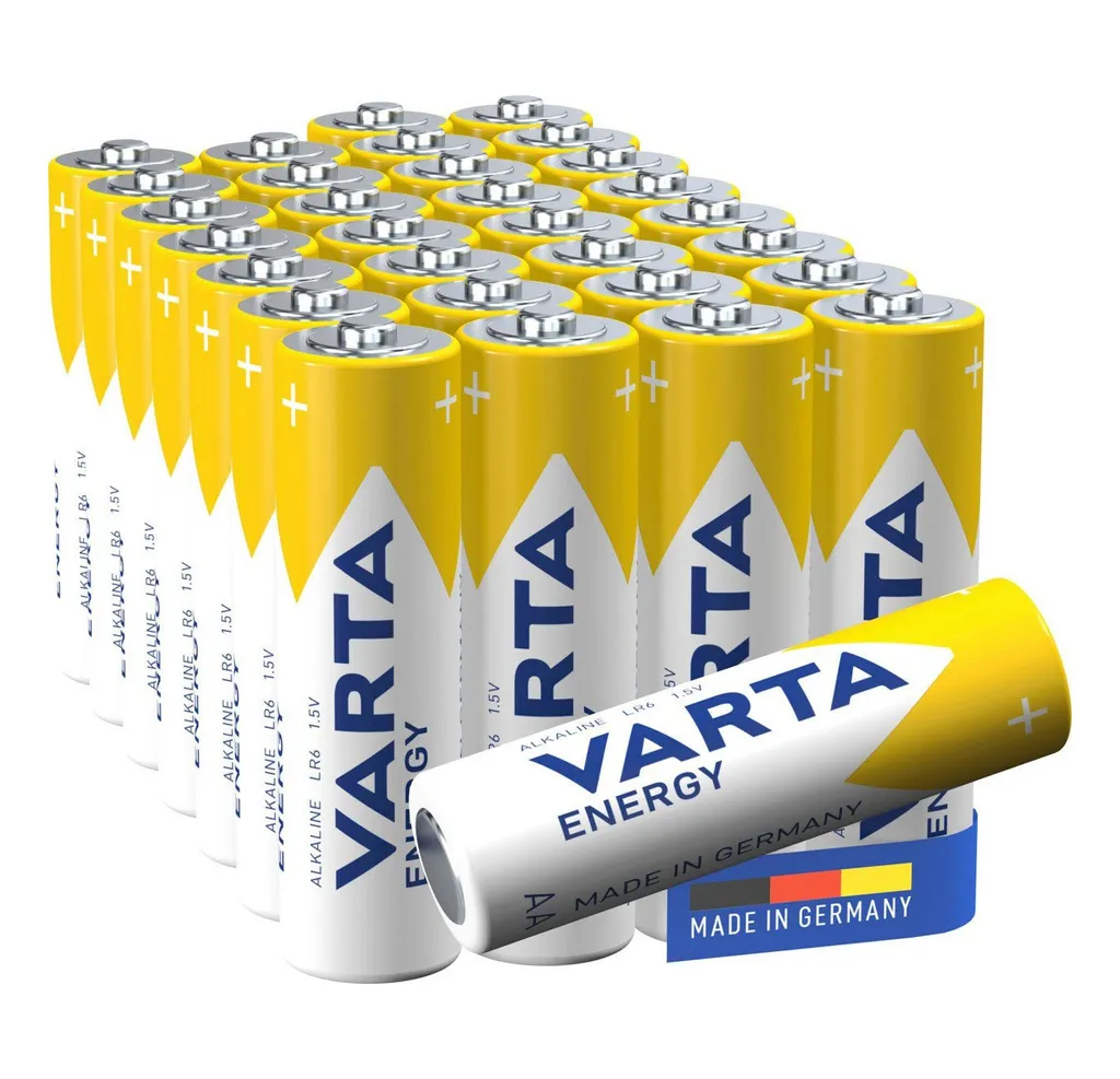 Pack de piles AA Varta Energy LR6 pour jouets et télécommandes lot x12