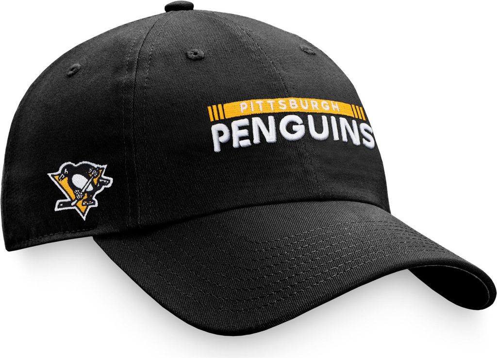 Pánská kšiltovka Pittsburgh Penguins NHL Authentic Pro Game & Train Unstr Adj Black