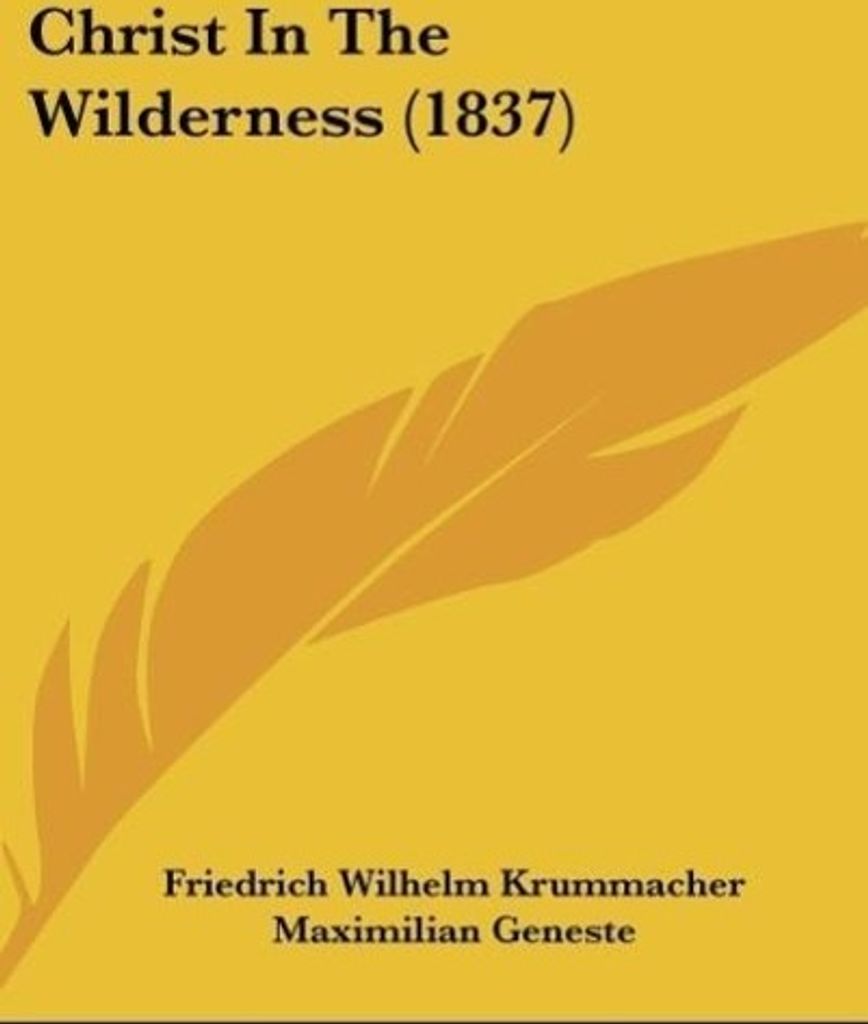 Christ In The Wilderness (1837)