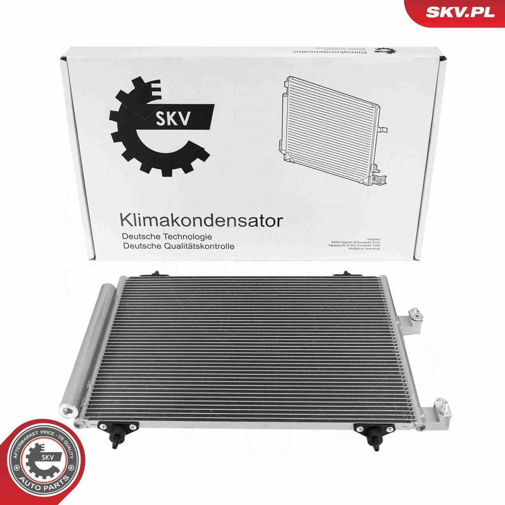 ESEN SKV 86SKV189 Kondensator Klimaanlage Klimakondensator für FIAT Ulysse (179) +Trockner