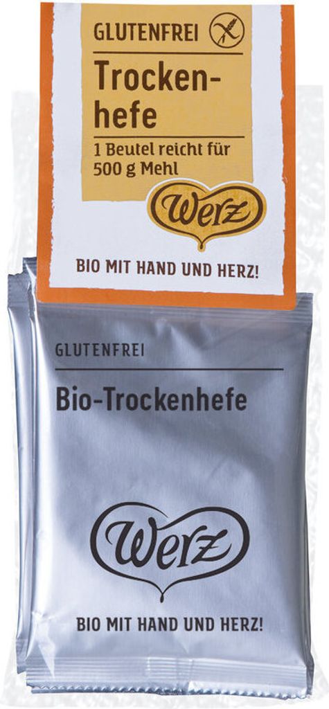 Werz drożdże suche organiczne 5x9g Zdjęcie produktu 