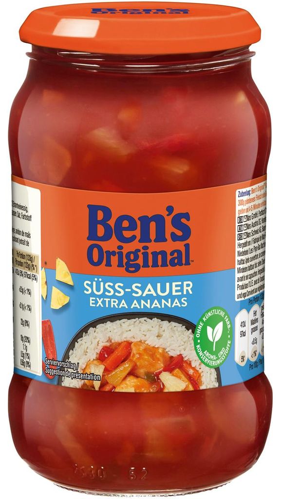 Bens Original Sauce saveur aigre-douce avec extra ananas Image du produit 