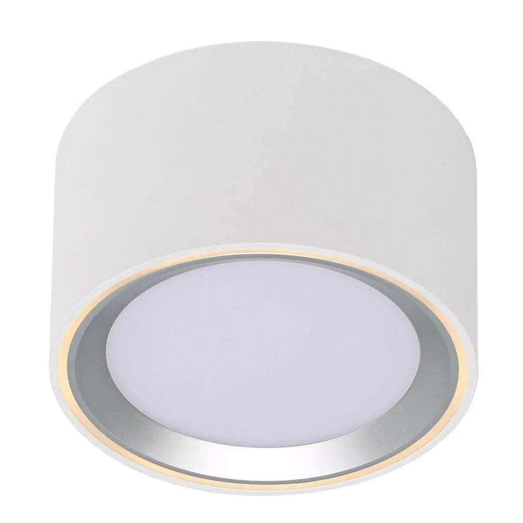 Spot LED Fallon Long Moodmaker Dimmer Design Blanc Argenté de 110cm - 15