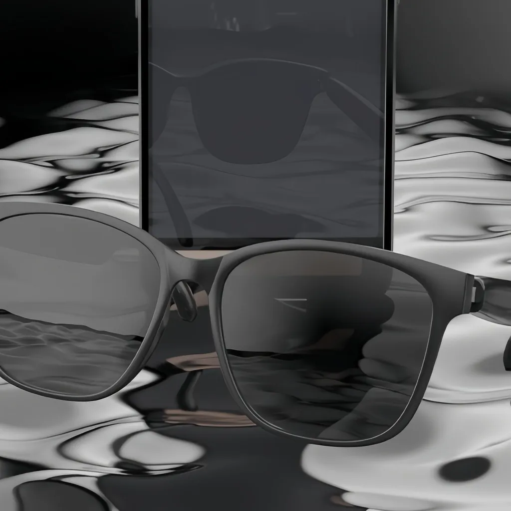 ZELURXX AI Lunettes intelligentes de traduction Bluetooth multilingue - 5