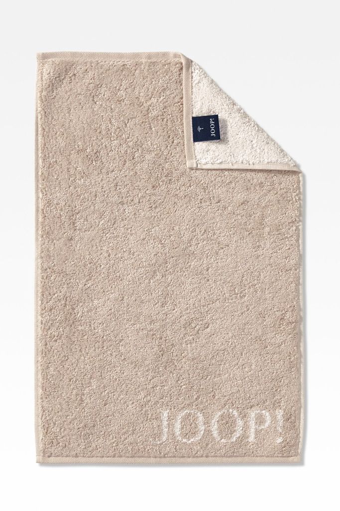 JOOP! Gästetuch Classic 1600 Farbe sand Größe 30x50cm Produktbild 