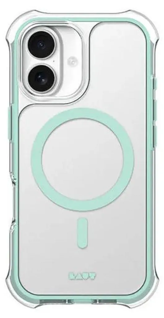 Coque LAUT AERO PROTECT pour iPhone 17 Aqua Mint - Protection MagSafe