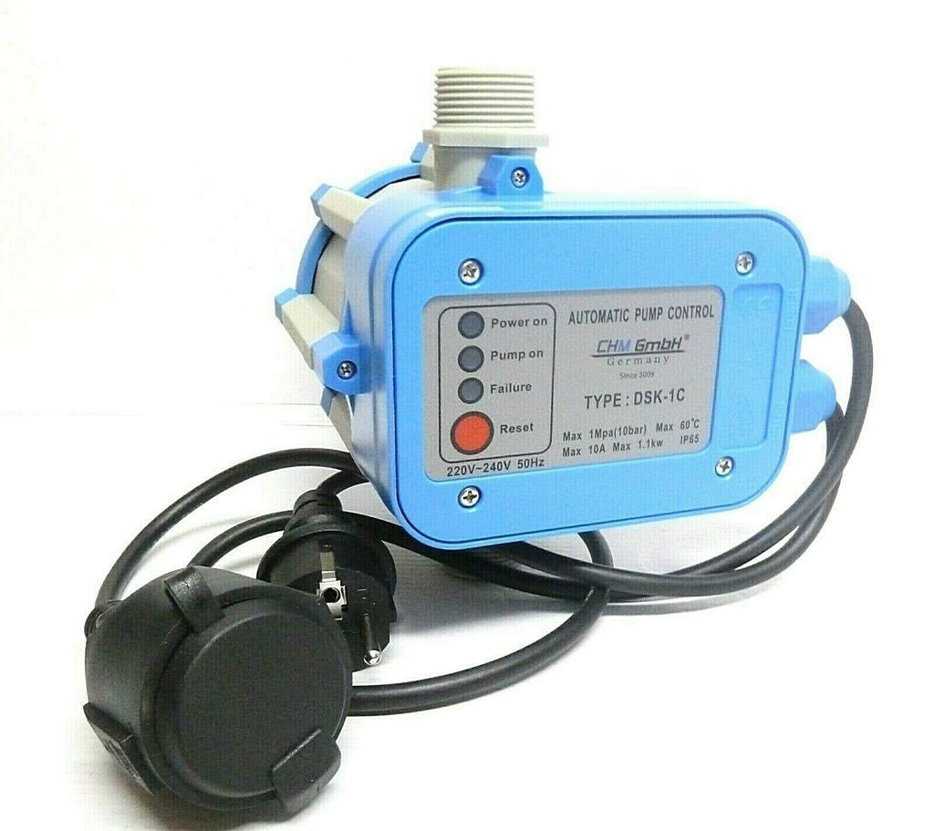 Automatisch Pumpensteuerung Drucksteuerung Druckschalter Pumpe Pumpenschalter AS 