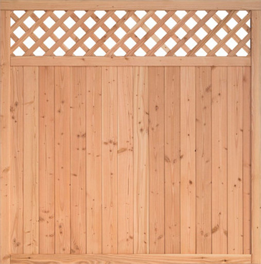 Zaun Hauptelement Kalira 180 x 180 cm Douglasie Produktbild 