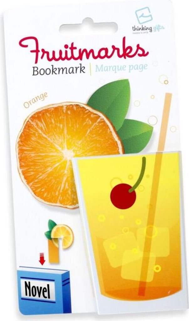 Fruitmarks Lesezeichen - Orange