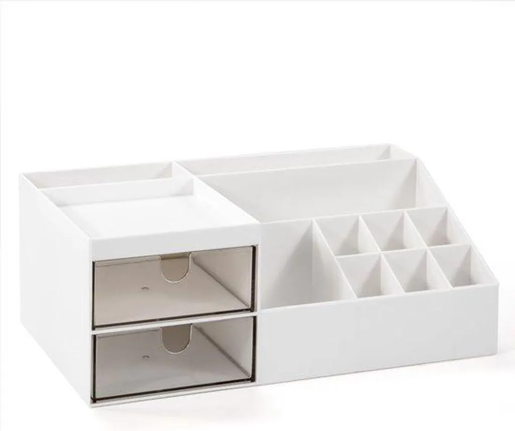 Étagère murale plastique blanche anti-humidité pour ranger sans percer