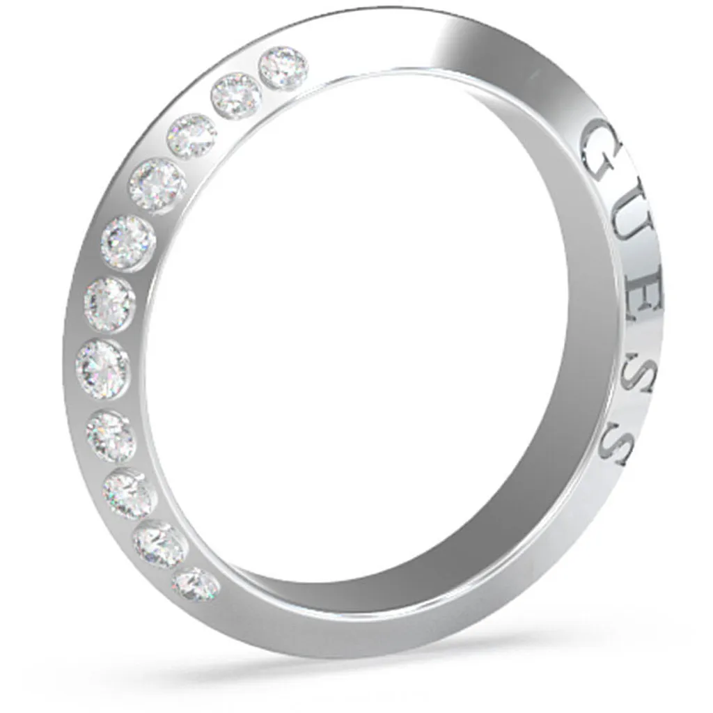 Anello Guess Forever LinkU: Il Simbolo di un Legame Eterno Silver