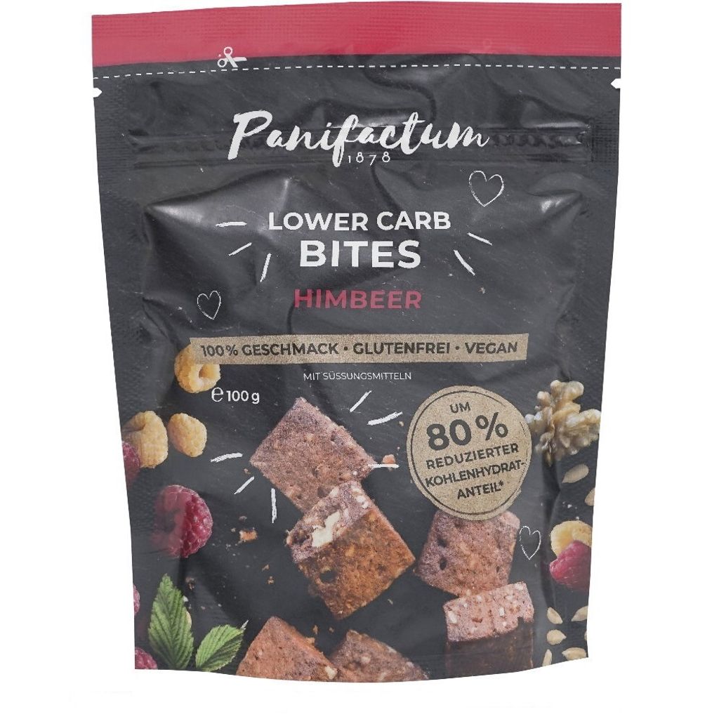 Lower Carb Bites - Himbeer 100g Produktbild 