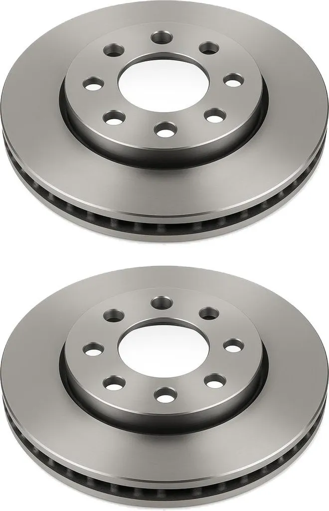 Jeu de 2 disques de frein arrière VALEO Ø 232mm ventilés pour VW Golf IV