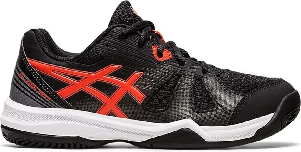 Baskets de Tennis Asics Noir 1044A048-001 Taille 35 pour Jeunes Joueurs