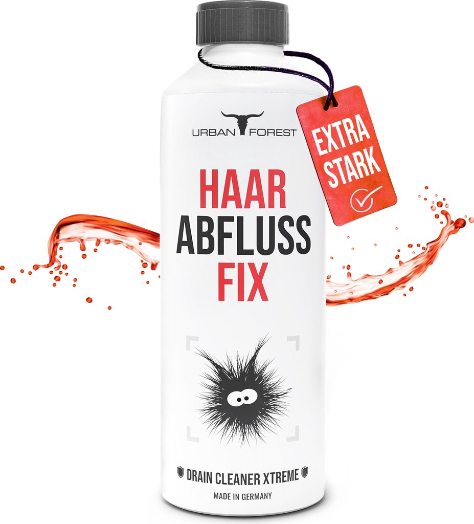 URBAN FOREST® Abflussreiniger EXTRA STARK 1000ml ca. 20 Produktbild 