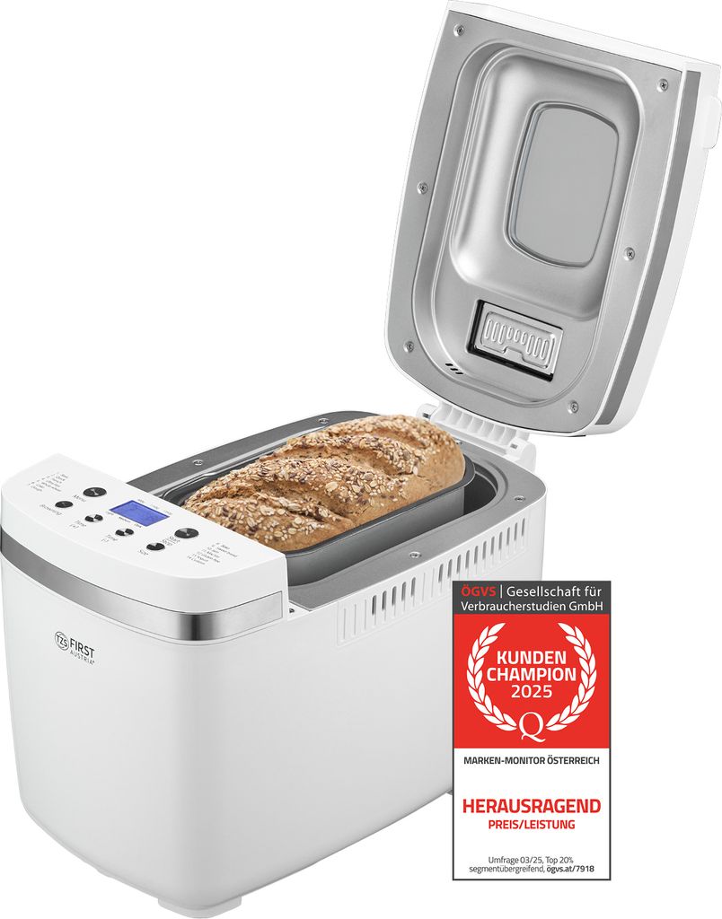 TZS First Austria Brotbackautomat, 900g und1350g, mit 14 Produktbild