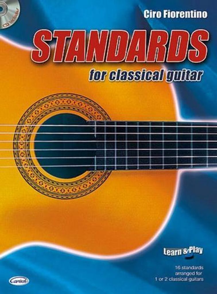 Standards (+CD): for 1-2 classical guitars