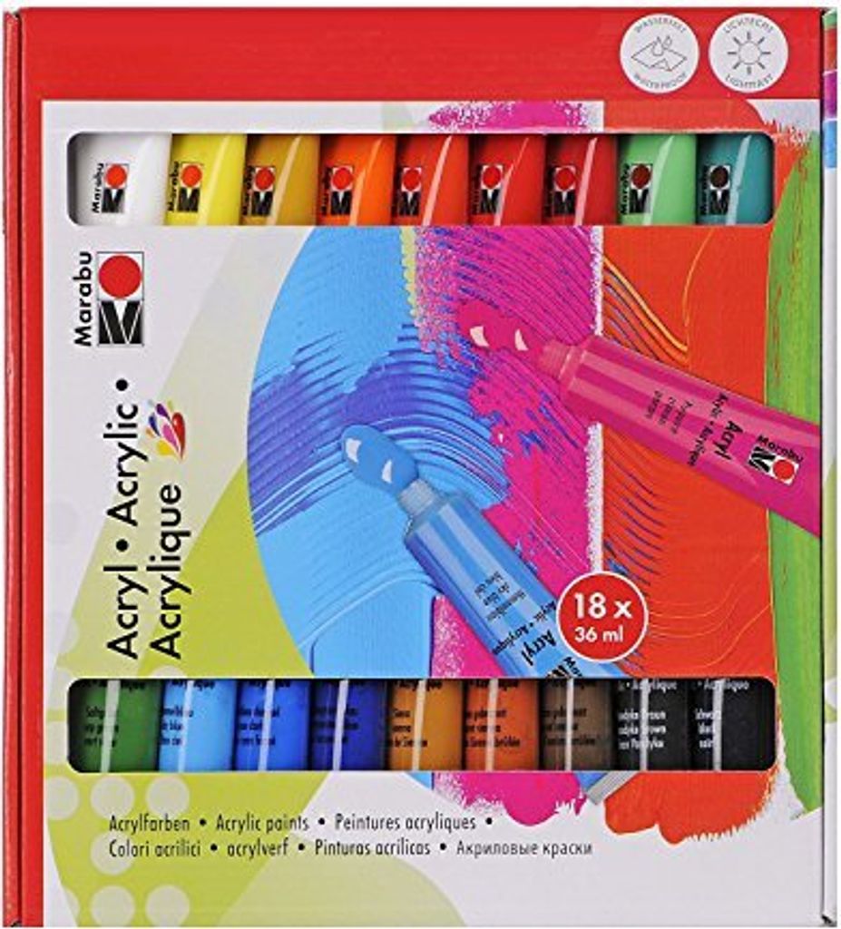 Marabu 1210000000201, 36 ml, Multi, Röhre Produktbild 