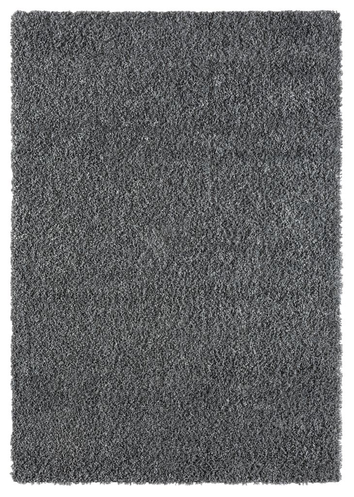 MY-RUG Teppich, Hochflorteppich Shaggy Star, 230x160, grau, leicht glänzend, extra flauschig, Rechteckig