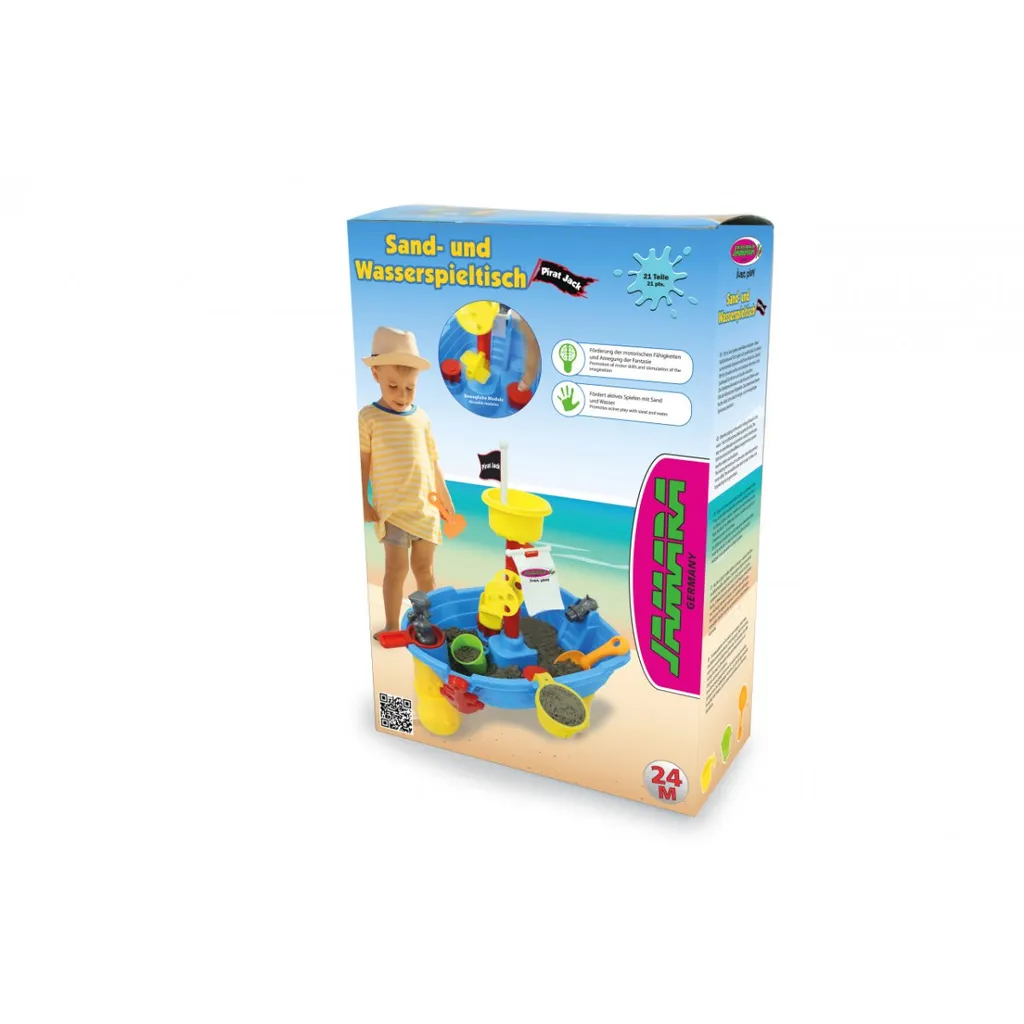 Table d'Activités Sable et Eau Pirat Jack Jamara avec Accessoires - 2
