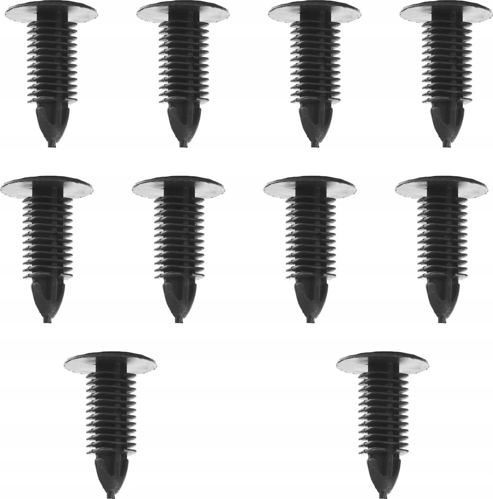 10x Dachhimmel-Polsterstiftabdeckung 8mm
