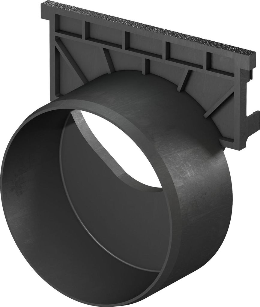 ACO Self ® Entwässerung Baukasten Stirnwand mit Stutzen Immagine del prodotto 
