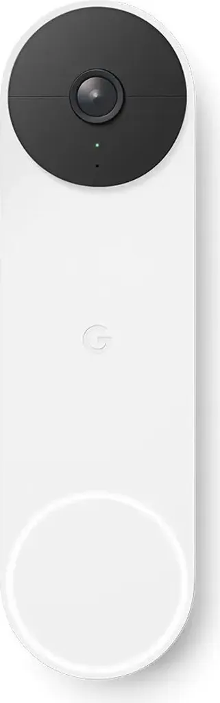Google Nest Doorbell GA01318-DE Vidéo HDR et Détection de Colis WiFi