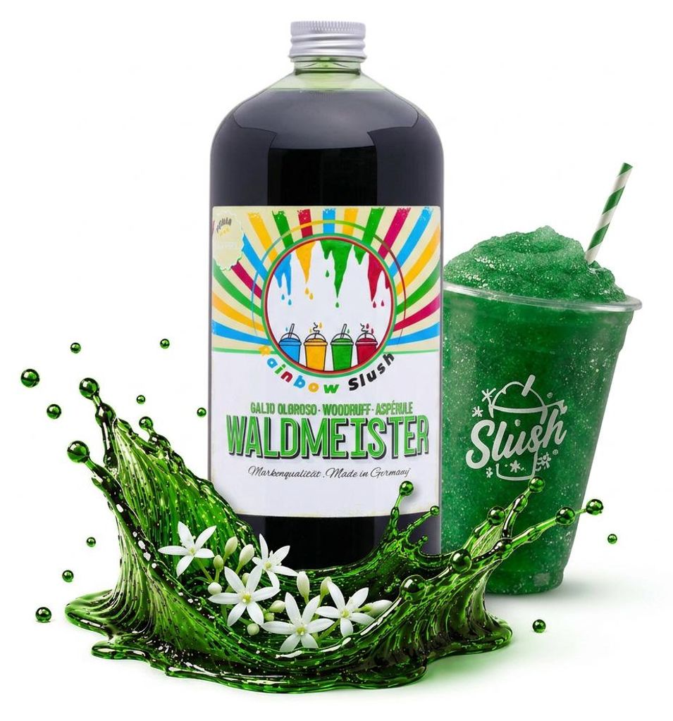 Rainbow sciroppo Slush asperula odorosa 1 litro 1:5 senza Immagine del prodotto 