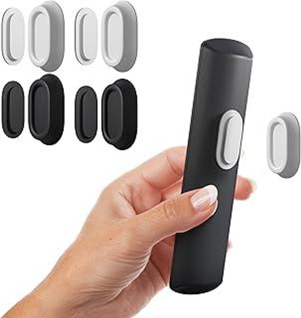 Nearockle Universal Magnetischer Fernbedienung Halterung, Silikon Fernbedienung Halterung Wand, Stark Klebender Wandhalterung fur TV/Klimaanlagen/V...