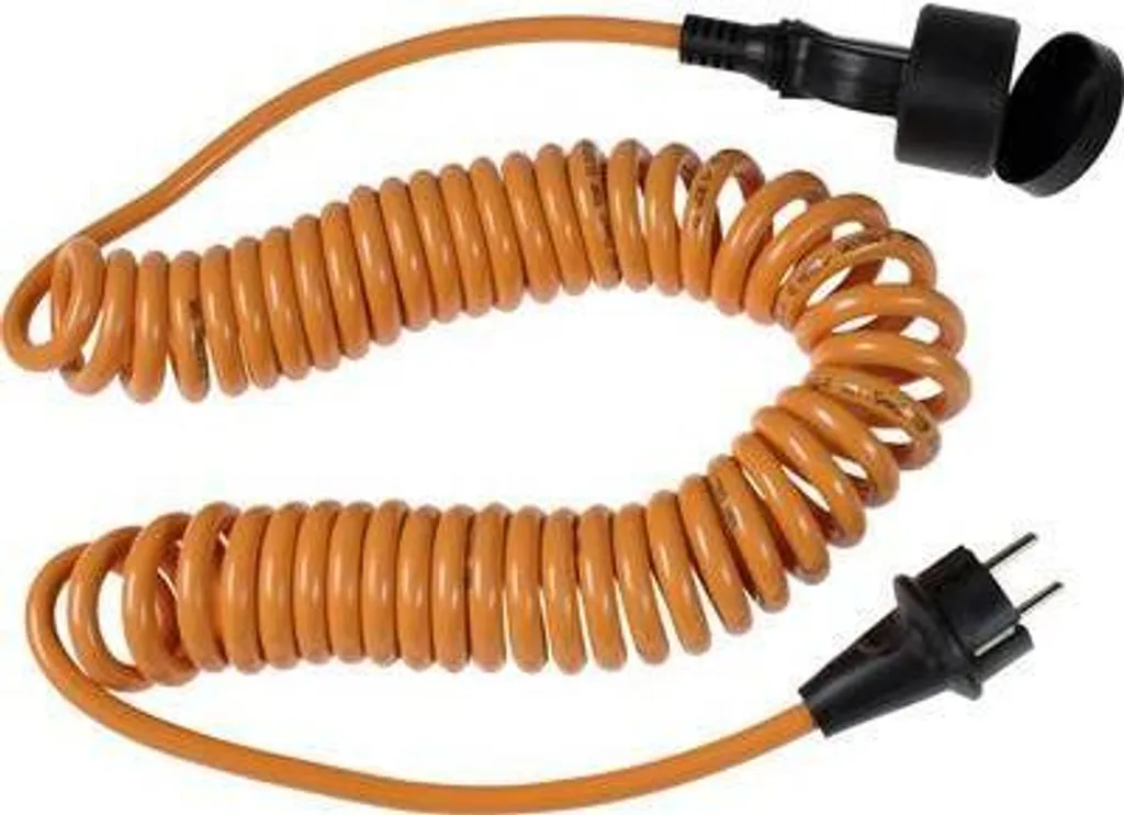 as-Schwabe 70413 Cavo Prolunga Arancione | Addio Inciampi in Garage!