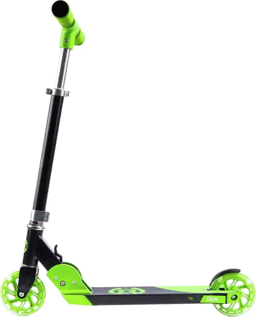 Trottinette pour enfants CORE Foldy Verte pliable légère et compacte - 3