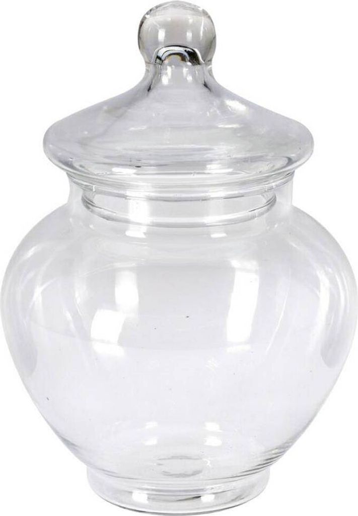 Excellent Houseware Glasgefäß mit Deckel für Süßigkeiten Produktbild 