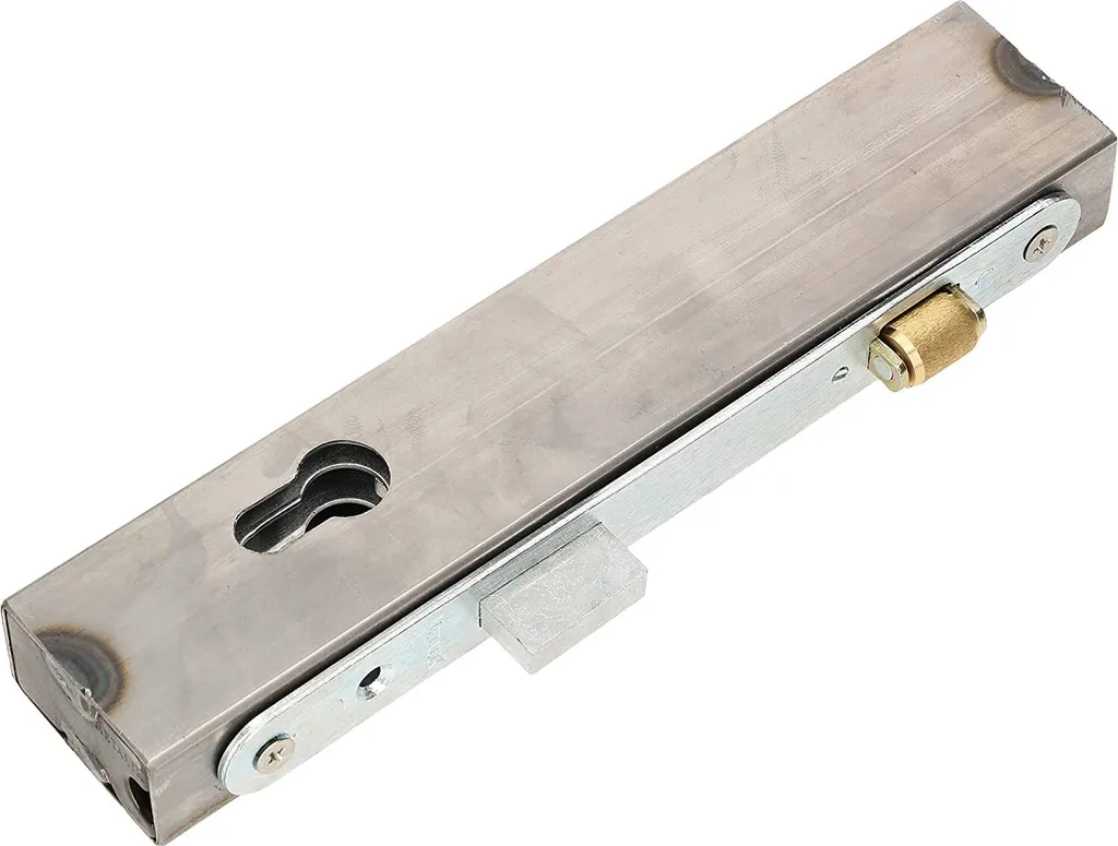Serrure de porte à rouleau encastrable 30x50mm pour cylindre européen
