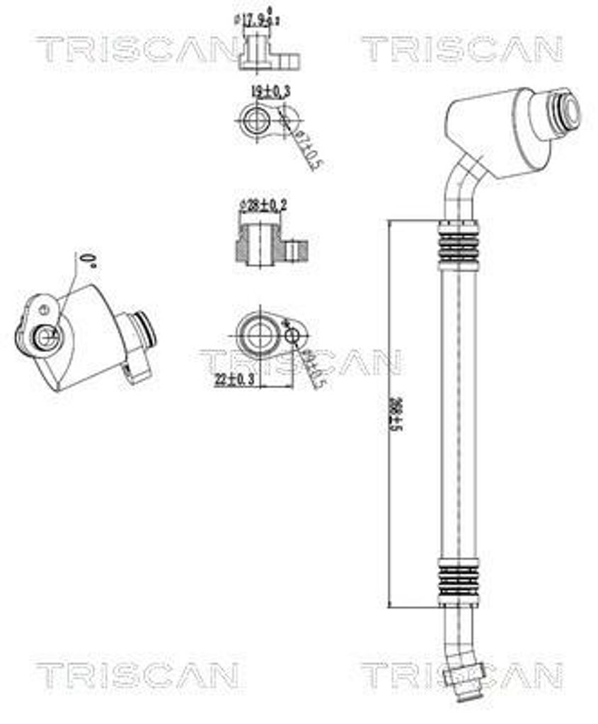 Hochdruck-/Niederdruckleitung, Klimaanlage