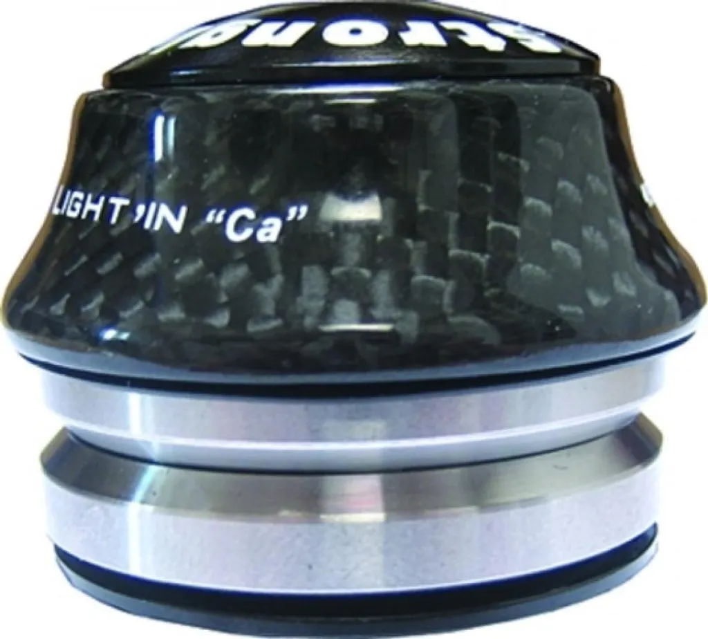 Jeu de direction Stronglight 1 1/8 Ahead carbone pour montage vélo léger