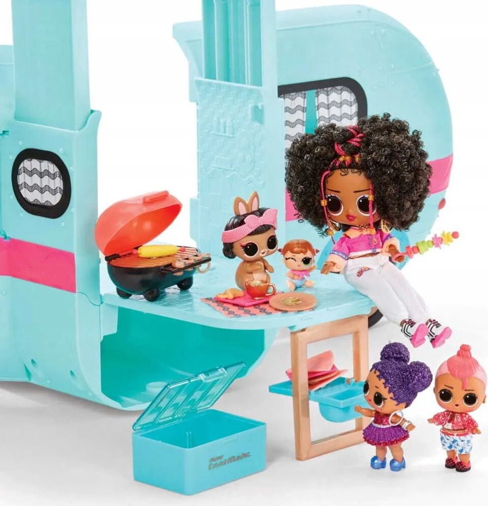 Camping-car de Rêve L.O.L. Surprise O.M.G. avec Piscine et 50 Accessoires - 12